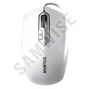 Mouse Zalman ZM-M130C White, 2400 dpi, Wired, USB - Img 3