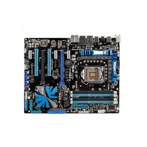 Placa de baza Asus P7P55D-E, LGA1156, 4x DDR3, 2x SATA III, USB 3.0 - Img 2