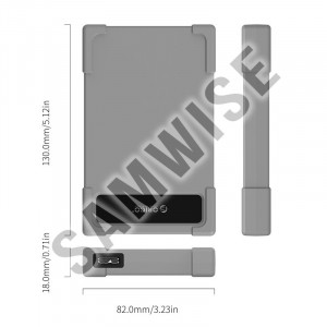Rack extern Orico 28UTS-U3-GY, 2.5 inch, SATA, USB 3.0, Gri - Img 5