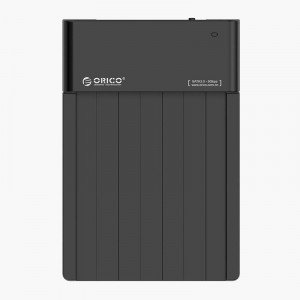 Rack Orico 6518US3, compatibil HDD/SSD 2.5"/3.5" SATA, USB 3.0, Negru - Img 2