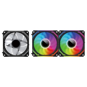 Set 3 ventilatoare Redragon F012 120mm iluminare aRGB - Img 4