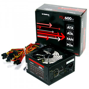 Sursa B-Move 600W BM-PS05, 4 x SATA, PCI-Express, Vent 120mm, PFC - Img 1