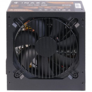 Sursa Gaming Inaza Vector, 80+ Bronze, 600W, 5x SATA, 2x Molex, 2x 6+2 PCI-E - Img 3