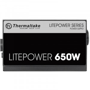 Sursa Gaming Thermaltake Litepower GEN2 650W, 6x SATA, 4x MOLEX, 2x 6+2 pin, PFC activ - Img 2