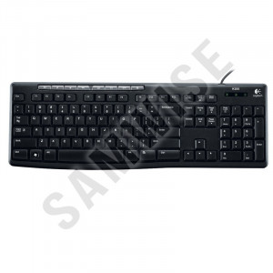 Tastatura Logitech Multimedia K200, USB, negru - Img 1