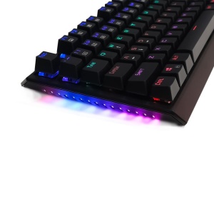 Tastatura mecanica T-Dagger Pavones neagra iluminare rainbow - Img 2