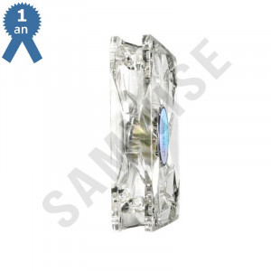 Ventilator DeepCool Xfan 120L transparent led rosu - Img 3