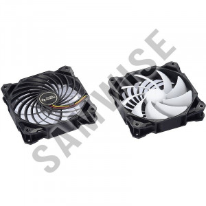 Ventilator Super Flower SF-F102-BKW 120mm, 1400 RPM, 61.7 CFM, conector 3-pin - Img 4