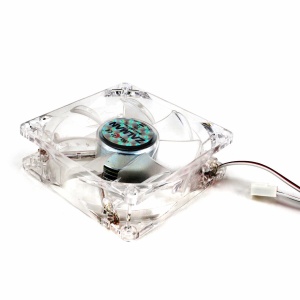 Ventilator Zalman ZM-F3 LED(SF) 120mm Shark Fin iluminare albastra - Img 2