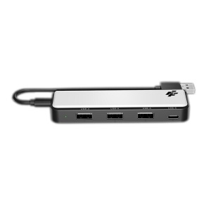 Adaptor console FlashFire USB HUB pentru PS5 alb - Img 2