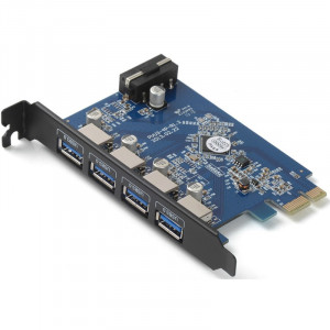 Adaptor Orico PVU3-4P 1x PCI-E Male - 4x USB 3.0 Female PCI-Express Card - Img 3