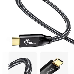 Cablu USB Orico CM32 100W USB Type-C - USB Type-C 2m negru - Img 4