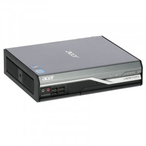 Calculator Acer Veriton L4610G USFF, Intel DualCore G645 2.9GHz, 4GB DDR3, 320GB, DVD-RW - Img 1