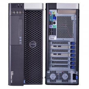 Calculator Dell Workstation Precision T3610, Intel Xeon E5-1650 3.2GHz, 32GB DDR3, SSD 250GB, ATI HD 7570 1GB DDR5 128-bit, DVD-RW - Img 3
