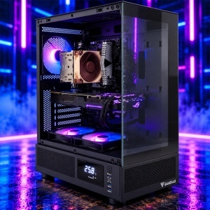Calculator Gaming Atlas V7, Intel Core i5-10400 2.9GHz, Gigabyte H410M HD3P, 16GB DDR4, SSD NVMe 512GB, HDD 1TB, GTX 1080 8GB GDDR5