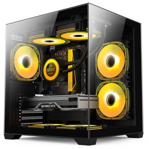 Calculator Gaming Cube V5, Intel Core i7-8700K 3.7GHz, MSI MS-7A61 Z370, 16GB DDR4, SSD NVMe 256GB, HDD 1TB, GTX 1070 8GB GDDR5 - Img 5