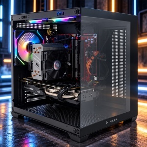 Calculator Gaming Cube V7, Intel Core i5-8500 3.0GHz, MSI MS-7A61 Z370, 8GB DDR4, SSD 256GB, HDD 500GB, ASUS STRIX GTX 970 4GB GDDR5