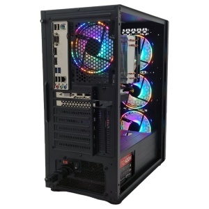 Calculator Gaming Fury V11, Intel Core i5-8500 3.0GHz, ASUS PRIME H310M-DASH, 16GB DDR4, SSD 256GB, HDD 500GB, ARKTEK RX 580 8GB GDDR5 - Img 4
