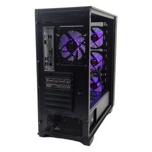 Calculator Gaming Geoflow V1, AMD Ryzen 5 3500 3.6GHz, ASRock A520M-HVS, 16GB DDR4, SSD 256GB, HDD 1TB, GTX 1080 8GB GDDR5 - Img 4