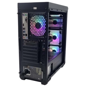 Calculator Gaming Lux II V3, Intel Core i5 10500T pana la 3.8GHz, H410M H V2, 16GB DDR4, SSD 512GB, HDD 500GB, RTX 2060 6GB GDDR6 - Img 4