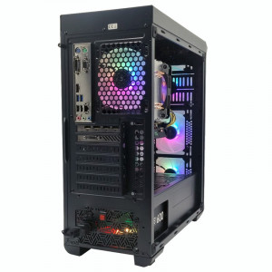 Calculator Gaming LUX V5, Intel Core i7 6700 3.4GHz, MSI H110M-S03, 16GB DDR4, SSD 512GB, HDD 1TB, RX 580 8GB GDDR5 256-bit, 600W - Img 4