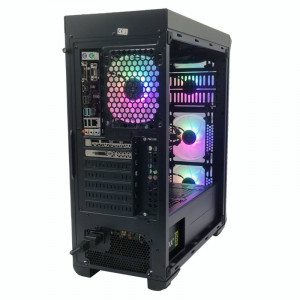 Calculator Gaming LUX V6, Intel Core i5 8400T turbo 3.3GHz, ASUS PRIME B360M-A, 16GB DDR4, SSD 256GB, HDD 1TB, GTX 1060 3GB DDR5, 500W - Img 2