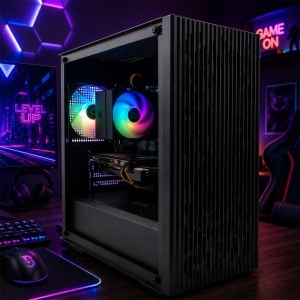 Calculator Gaming Matrexx V6, Intel Core i5 10500T pana la 3.8GHz, H410M-H/M.2, 16GB DDR4, SSD 256GB, HDD 1TB, GTX 1660 Ti 6GB GDDR6