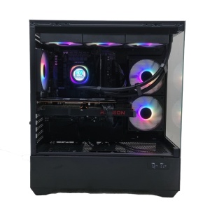 Calculator Gaming P500D V2, Intel Core i5 14400F turbo 4.7GHz, B760M DS3H, 32GB DDR4, SSD 512GB, HDD 6TB, RX 6800 16GB GDDR6 - Img 3