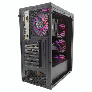 Calculator Gaming Sentinel-Ryzen, AMD Ryzen 5 2600X 3.6GHz, GA-A320M-S2H, 16GB DDR4, SSD 1TB, HDD 1TB, GTX 1660TI StormX 6GB GDDR6 192-bit, HDMI, 500W - Img 4