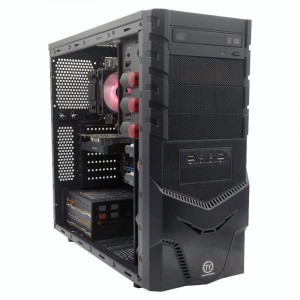 Calculator Gaming SpaceCraft, Intel Core i7 2600K 3.4GHz, Asus P8Z68-V LX, 16GB DDR3, SSD 250GB, HDD 1TB, GTX 1050 2GB DDR5, 550W - Img 1