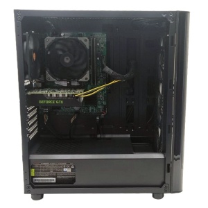 Calculator Gaming Thermaltake V200, Intel Core i5-10500T 2.3GHz, Asus Pro H410M-C2, 16GB DDR4, SSD 256GB, HDD 1TB, GTX 1660 Super 6GB DDR6 - Img 2