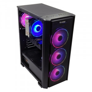 Calculator Gaming Zed V11, Intel Core i5-9400f 2.9GHz, GA-H310M S2H, 16GB DDR4, SSD 256GB, HDD 2TB, RX 580 8GB DDR5 - Img 2