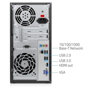 Calculator Incomplet HP Pavilion 570-p000 Series MT, Gen 7 Ready, 2x DDR4, M.2 NVMe, DVD-RW, Wi-Fi - Img 3