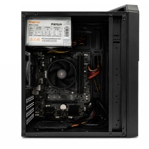 Calculator Segotep Knight T3 Black, AMD Ryzen 3 2200G 3.5GHz, 8GB DDR4, SSD 250GB - Img 3
