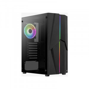 Carcasa Gaming Aerocool Mecha ARGB, MiddleTower, 2x USB 3.0, Panou transparent - Img 2