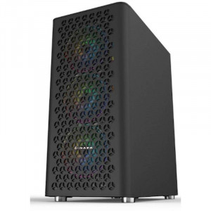 Carcasa Gaming Inaza Fury RGB Tempered Glass, USB 3.0, 4x Vent. 120 mm LED RGB - Img 3