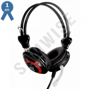 Casti Gaming FanTech Clink HG2, cu microfon, negru - Img 3