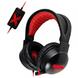 Casti Gaming SOMIC G956 Negru-Rosu, 7.1 Surround, SH - Img 1