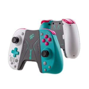 Controller FlashFire S201MK Joycon Pad white-green, Open Box - Img 3