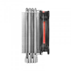 Cooler CPU Gaming Thermaltake Riing Silent 12 RGB, Multi Socket, 4x Heatpipe-uri, Ventilator 120mm - Img 4
