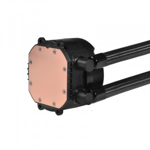 Cooler CPU ID-Cooling Auraflow, Racire cu lichid, Ventilator 120mm, Iluminare LED RGB - Img 6
