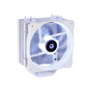 Cooler CPU ID-Cooling SE-214L Snow LED Alb, Ventilator 130mm, 4x Heatpipe-uri cupru - Img 1