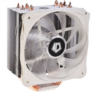 Cooler CPU ID-Cooling SE-214L Snow V2, Iluminare alba, Ventilator 130mm, 4x Heatpipe-uri cupru - Img 2