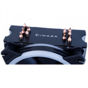 Cooler CPU Inaza Polar 5, Ventilator 120mm, LED Rainbow - Img 7