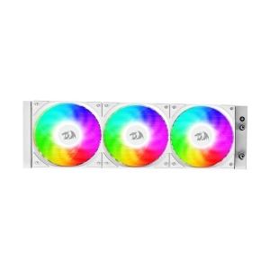 Cooler procesor cu lichid Redragon CCW-1017 alb iluminare aRGB cu display, - Img 2