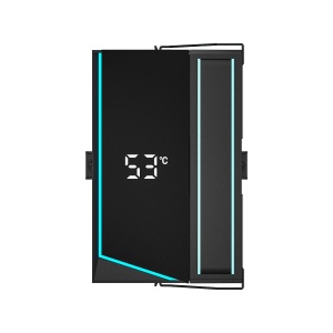 Cooler procesor ID-Cooling FROZN A410 TD iluminare aRGB cu display - Img 2