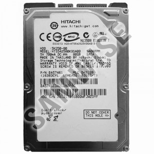 Hard disk 80GB SATA, Hitachi Travelstar, Laptop, Notebook, HTS542580K9SA00 - Img 1