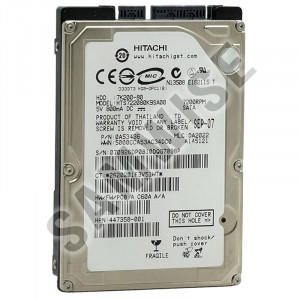 Hard disk 80GB SATA, Hitachi Travelstar, Laptop, Notebook, HTS722080K9SA00 - Img 1