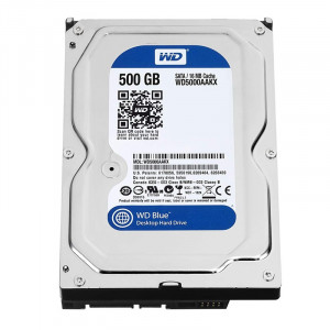 Hard disk WD Blue 500GB WD5000AAKX, SATA III, 7200 RPM, 16MB Buffer - Img 1