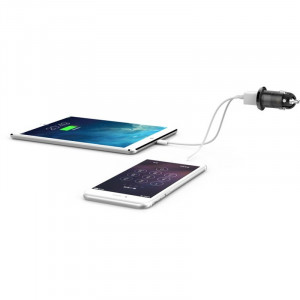 Incarcator Auto Orico UCE-2U 17W, 2x USB, max. 3.4A - Img 6